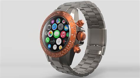 cadran iwatch rolex|This Apple Watch Rolex design concept is pretty wild.